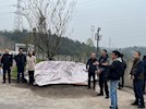 副市長(zhǎng)靳地勝帶隊(duì)到南壽山公司新園區(qū)調(diào)研北大門道路交通問題